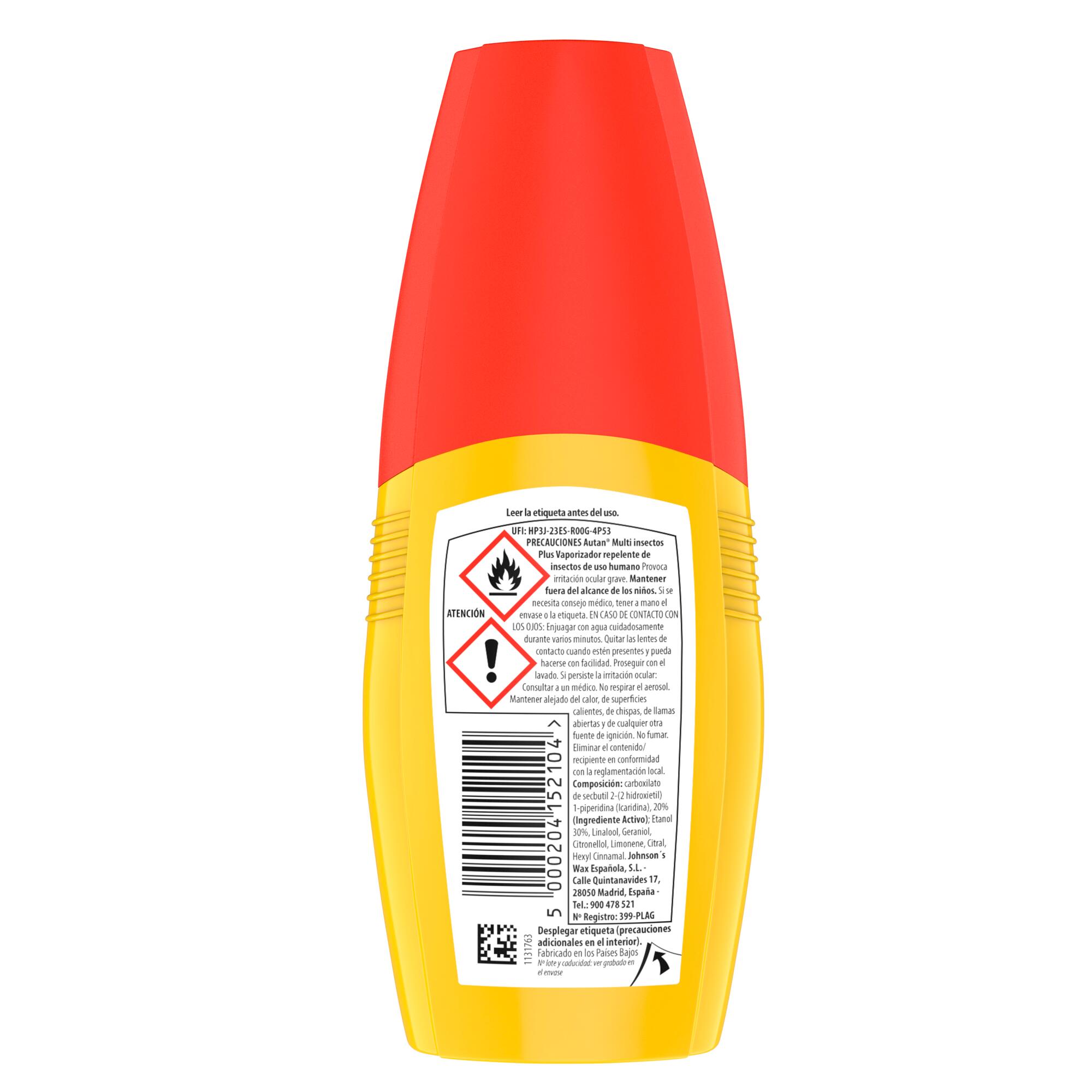 Vaporitzador Autan Multiinsectes 100 ml 2/2