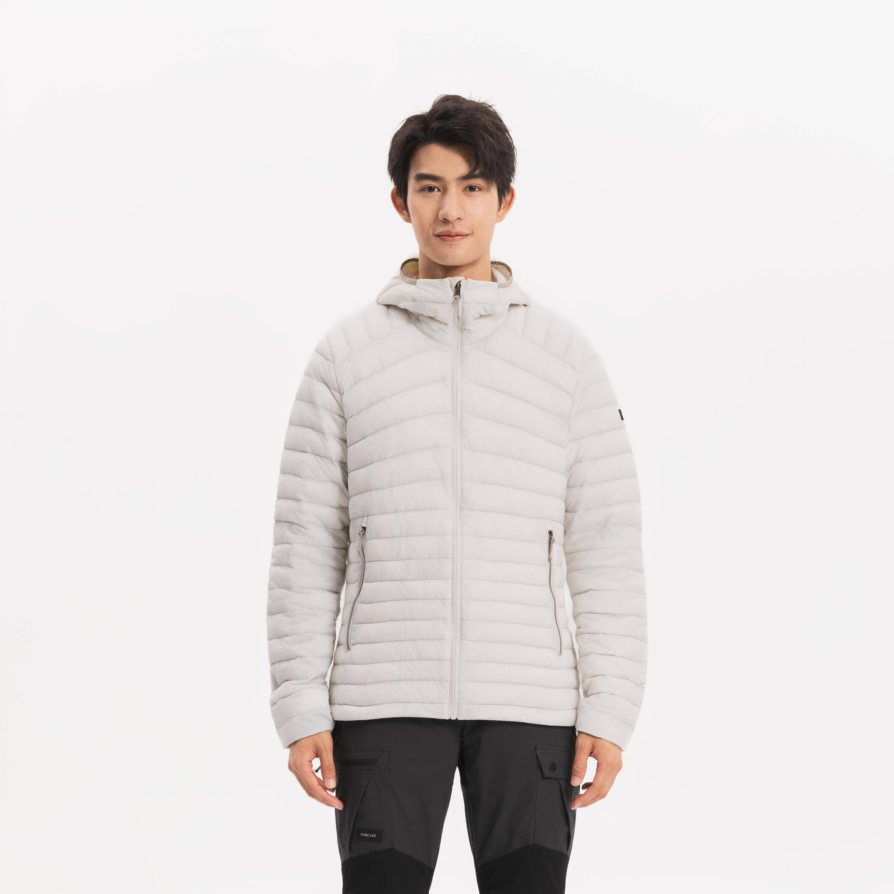 Mountain trekking down hooded jacket - MT100 CN -  2