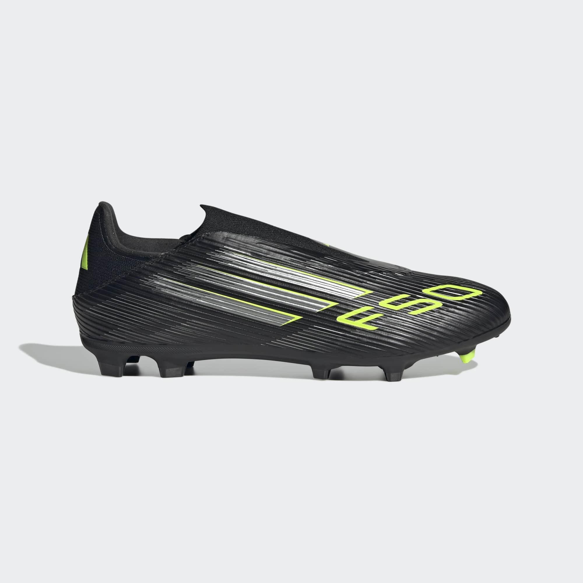 ADIDAS Adult Boots F50 League Laceless FG/MG - Black Pack