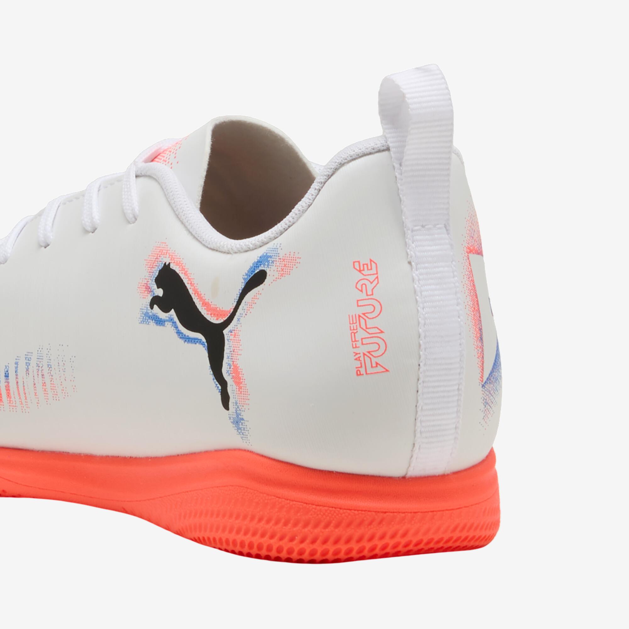 Scarpe calcio a 5 bambino FUTURE 8 PLAY bianche 4/6