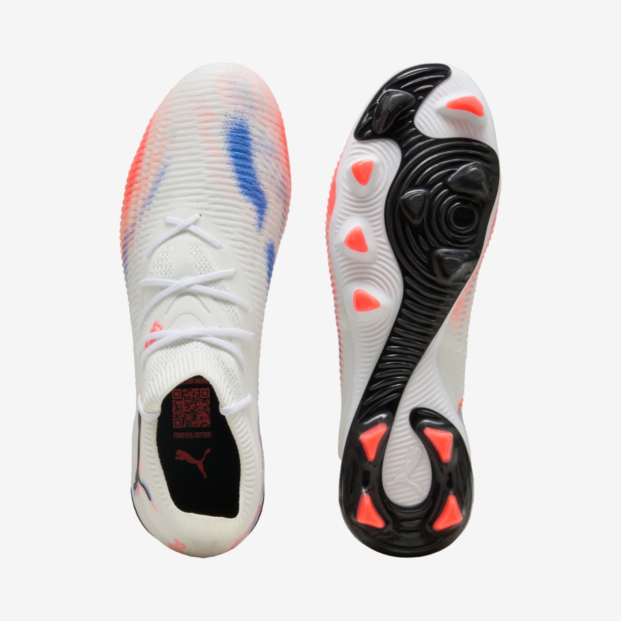 Gebraucht - Damen/Herren Fußball Nockenschuhe FG/AG - Future 8 Match weiß 7/8