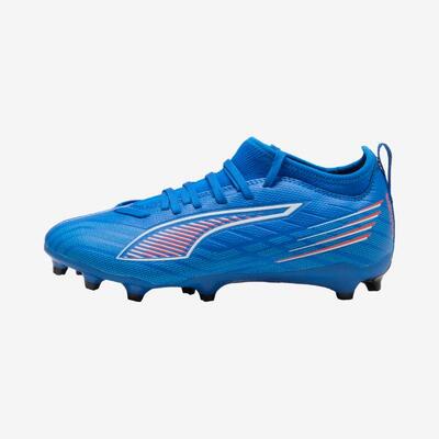 Puma ultra 6 match fg/ag kind voetbalschoenen blauw