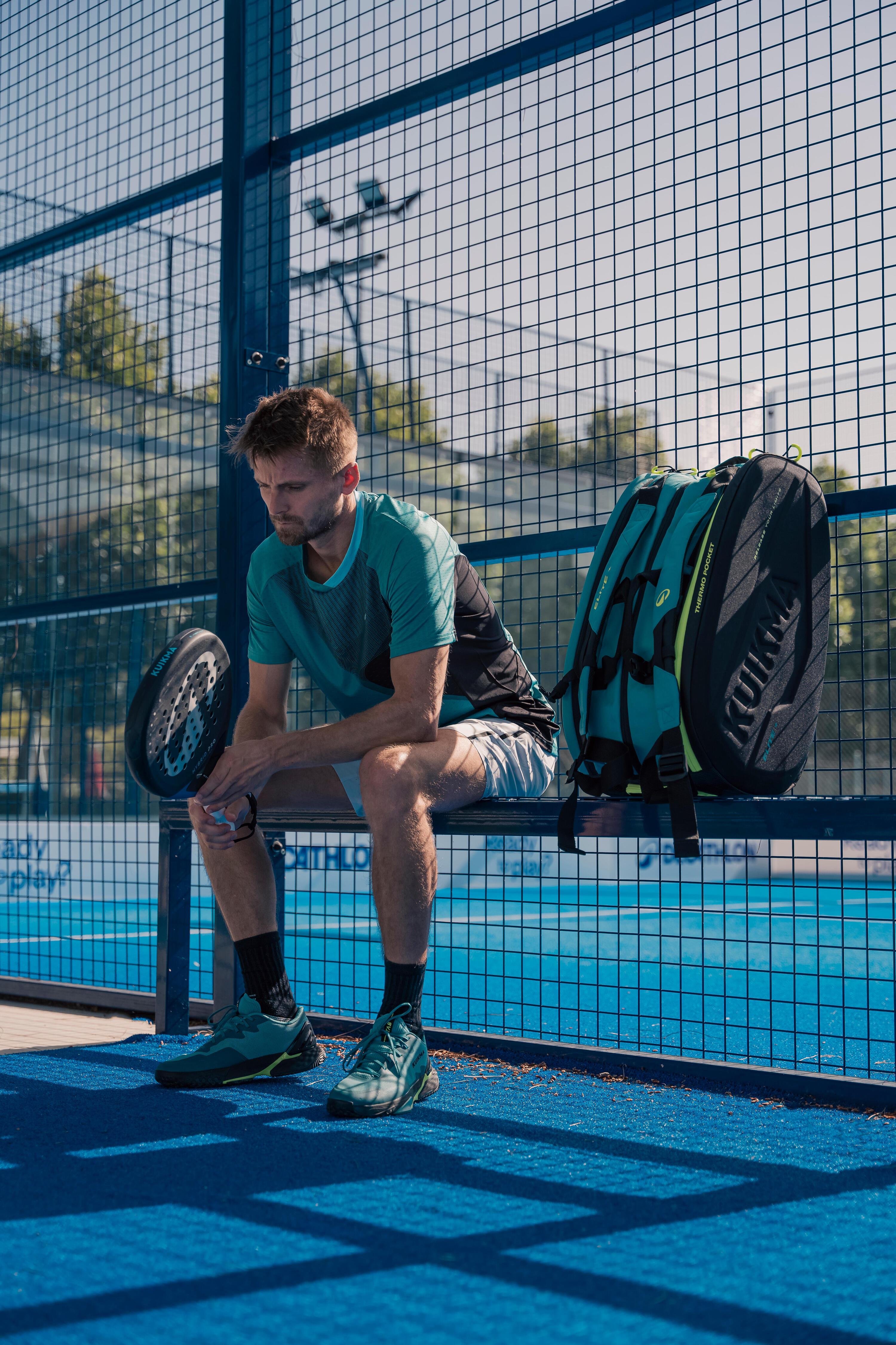 Pala de pádel adulto - Kuikma Hybrid Pro LUCIA SAINZ 27/27