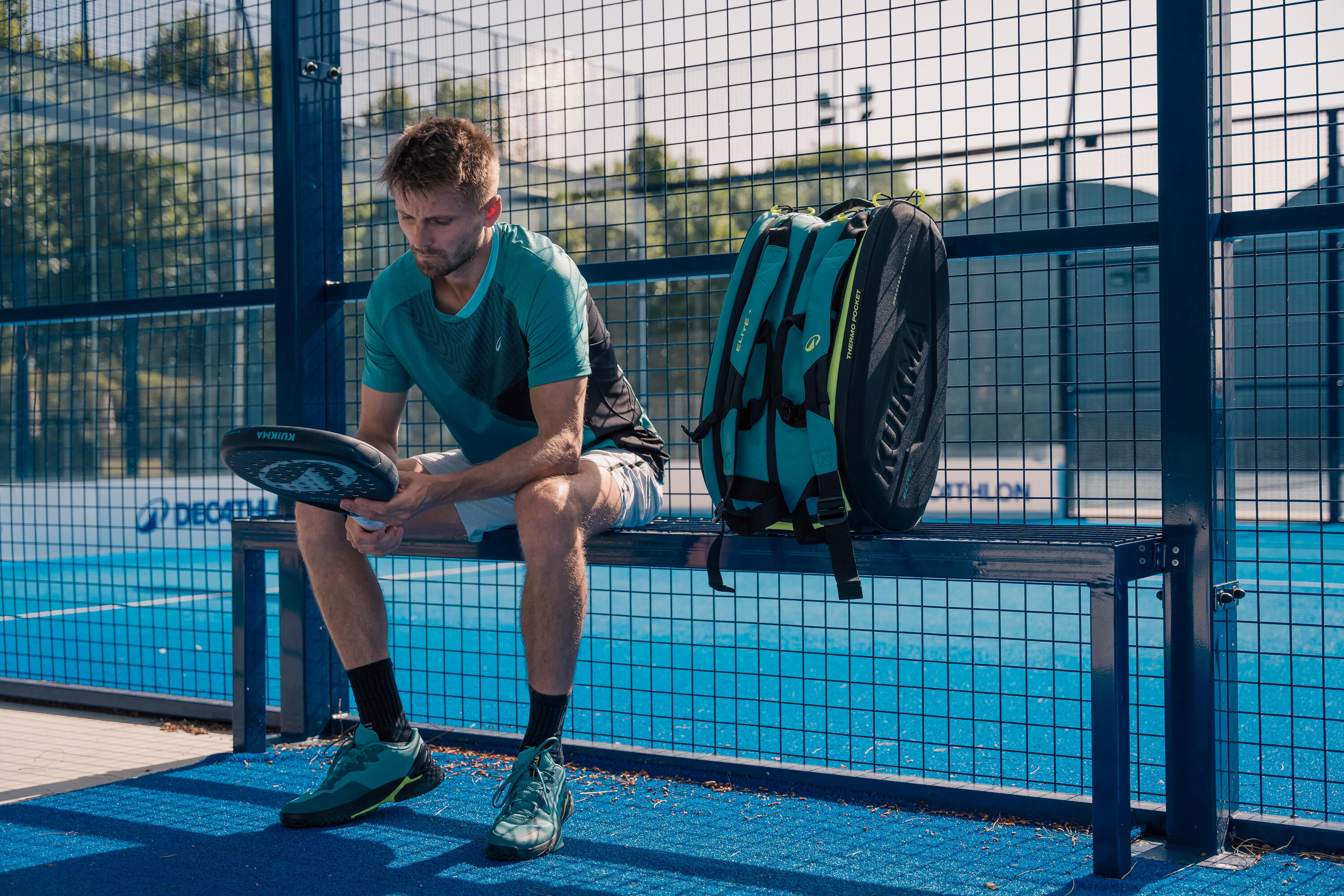 Tester nos raquettes de padel