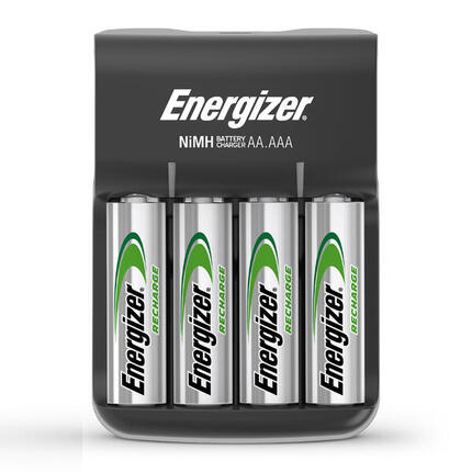 Ladegerät für Batterien Energizer NiMH USB 4 AA/AAA + 4 Akkus AA/HR06