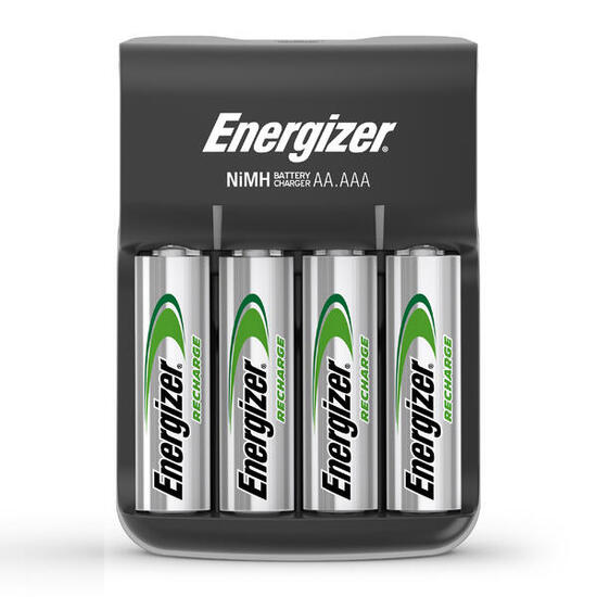 Ladegerät für Batterien Energizer NiMH USB 4 AA/AAA + 4 Akkus AA/HR06