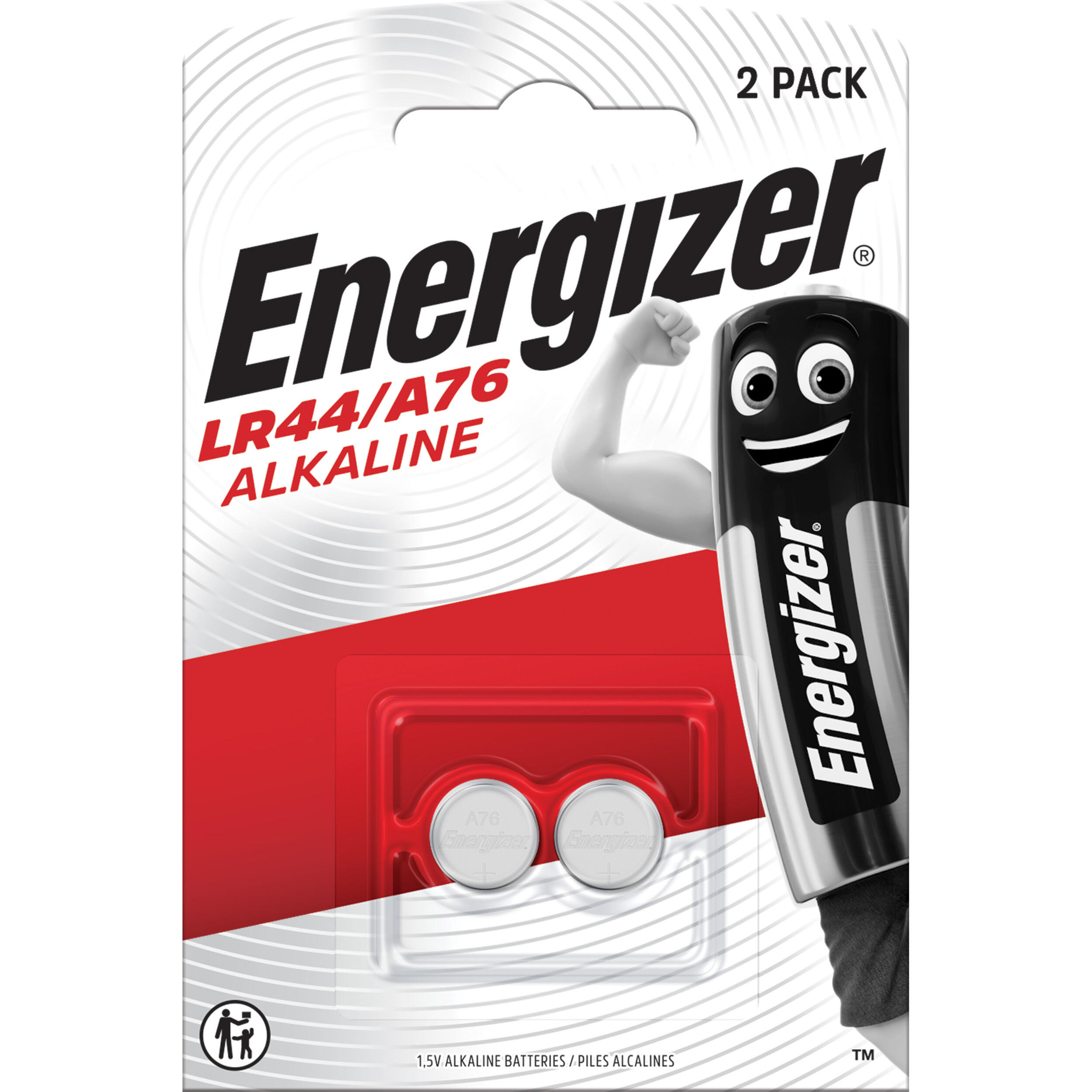 ENERGIZER Batérie LR44/A76 2x UNI