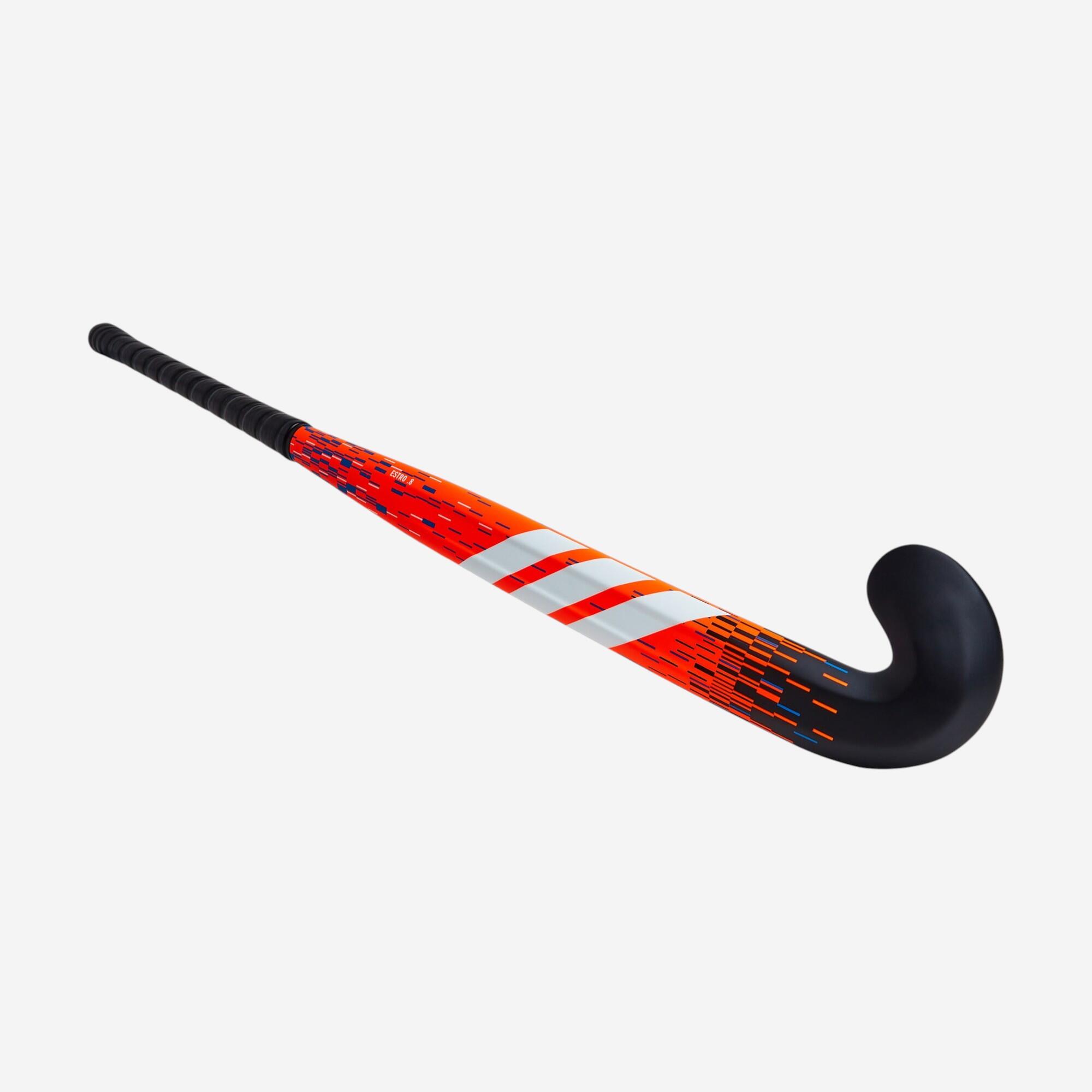 ADIDAS Estro 8 detská hokejka na pozemný hokej oranžovo-modrá 33_QUOTE_