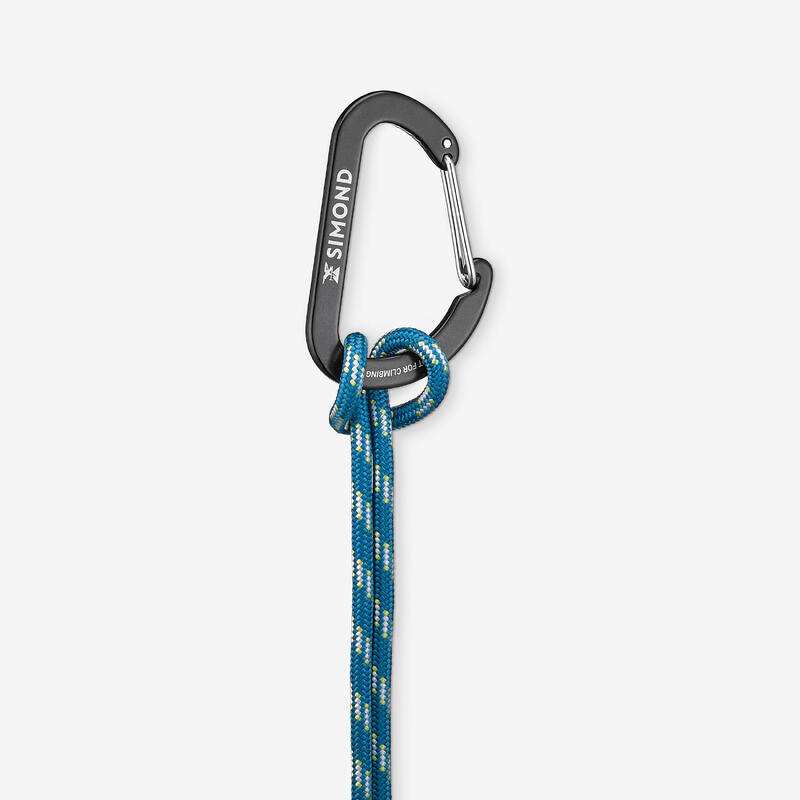 Tırmanış ve Dağcılık Yardımcı İp - 5 mm X 6 m - Mavi