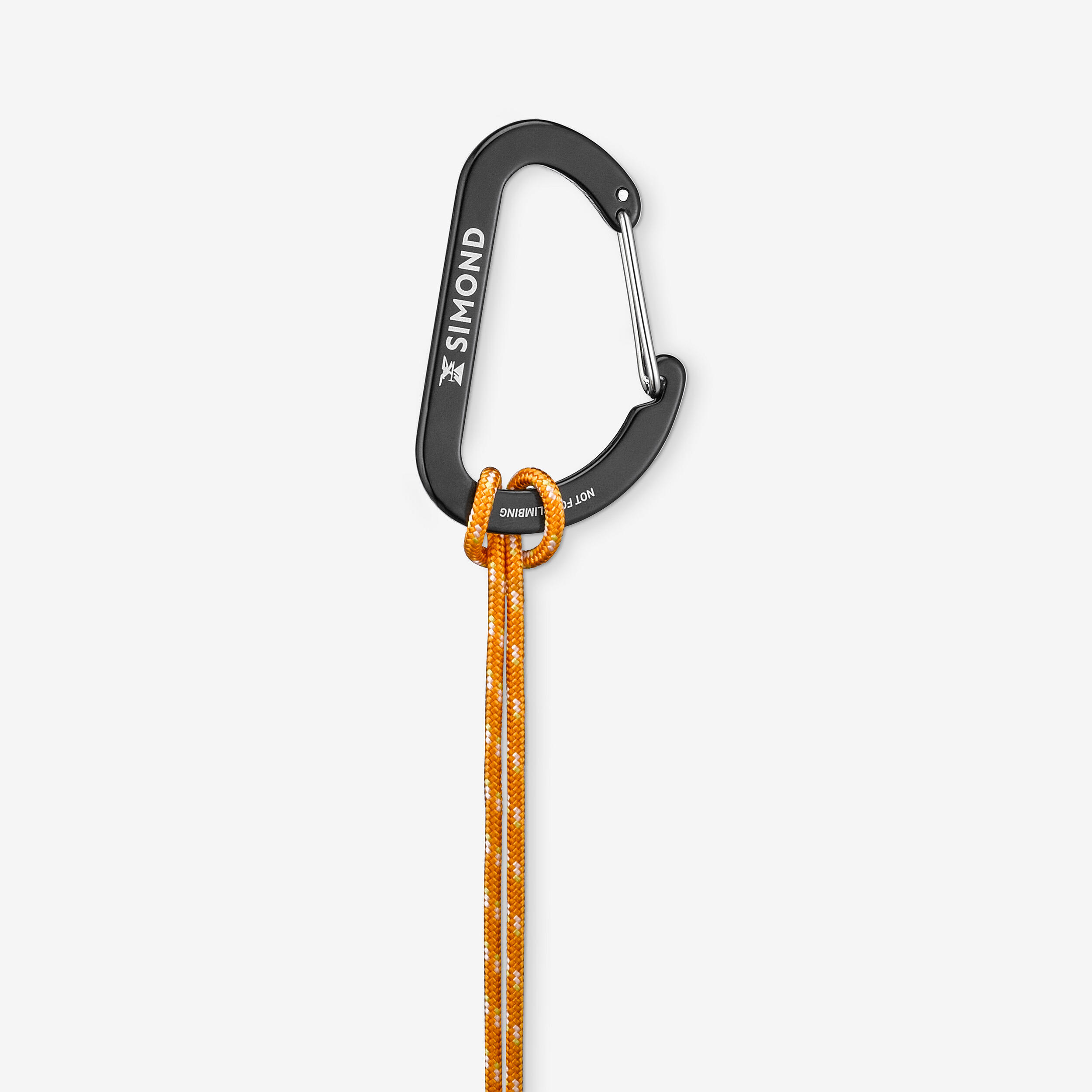 3 mm x 10 m - Accessory Carrying Cord for Climbing Orange
