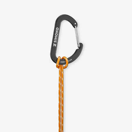 Climbing and Mountaineering Cordelette 3 mm x 10 m - Orange