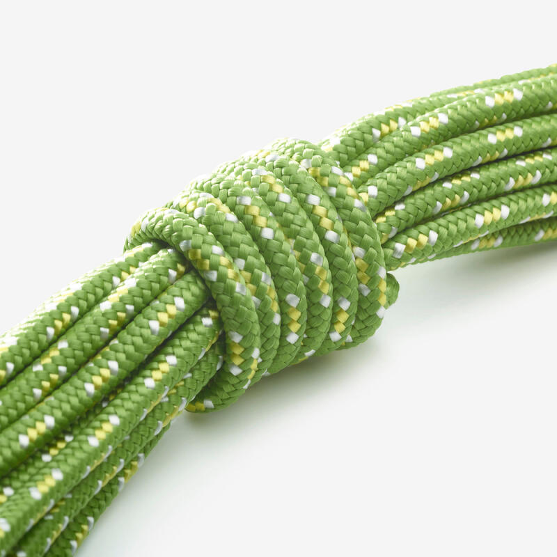 Tırmanış ve Dağcılık Yardımcı İp - 4 mm × 7 m - Yeşil