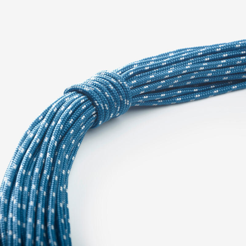 Tırmanış ve Dağcılık Yardımcı İp - 2 mm X 10 m - Mavi