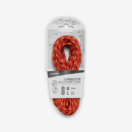 Cordelette d&#039;escalade et d&#039;alpinisme 4 mm x 7 m - Rouge