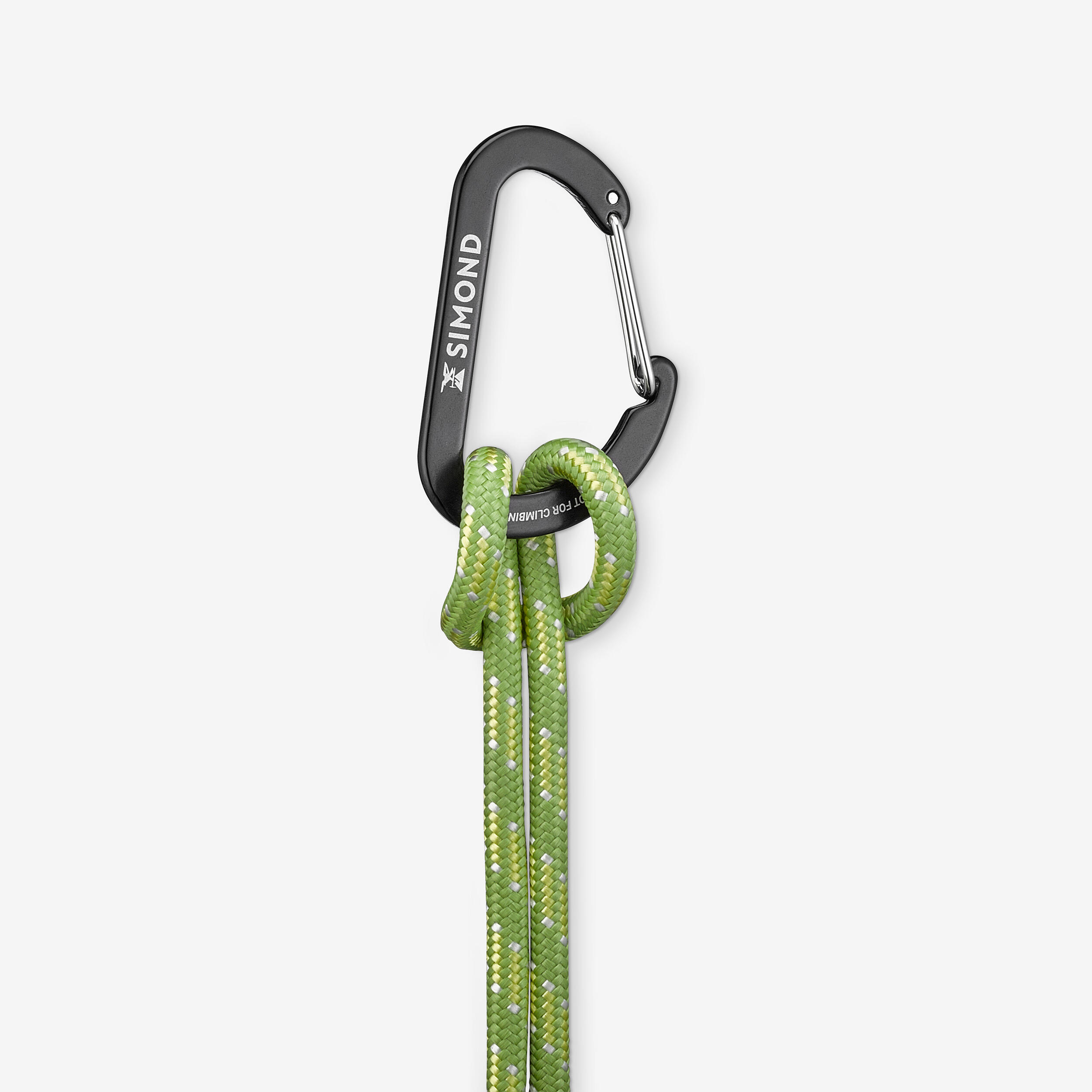 7 mm x 4 m - Accessory Carrying Cord for Climbing Green