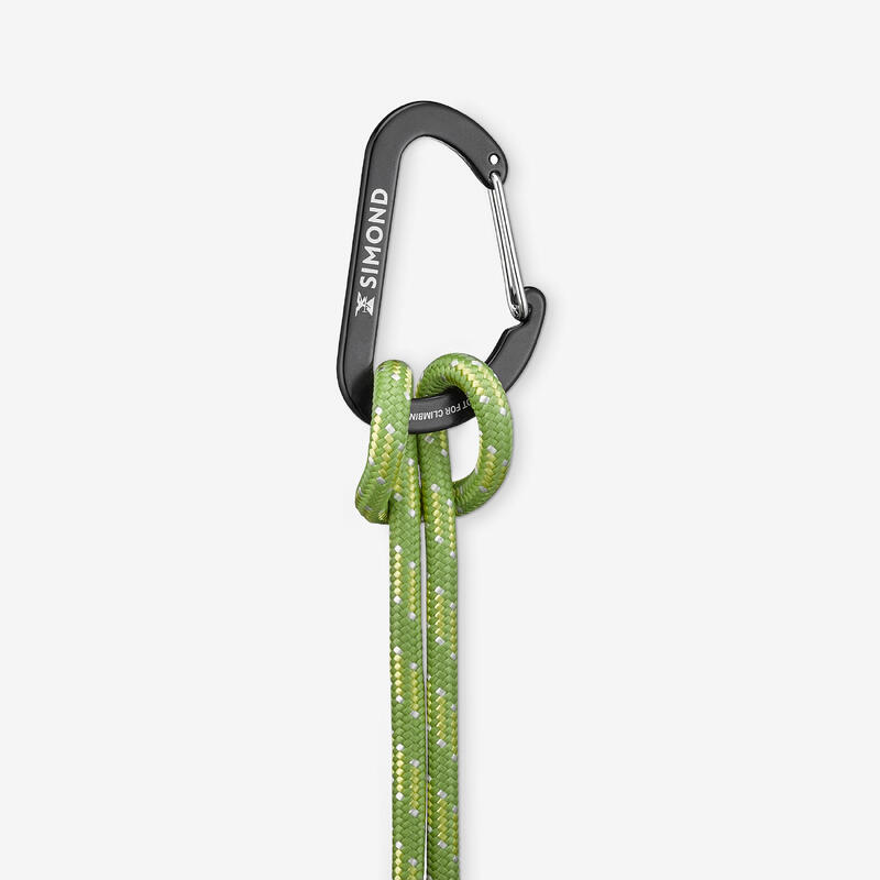 Cordelină Escaladă/Alpinism 7 mm x 4 m Verde
