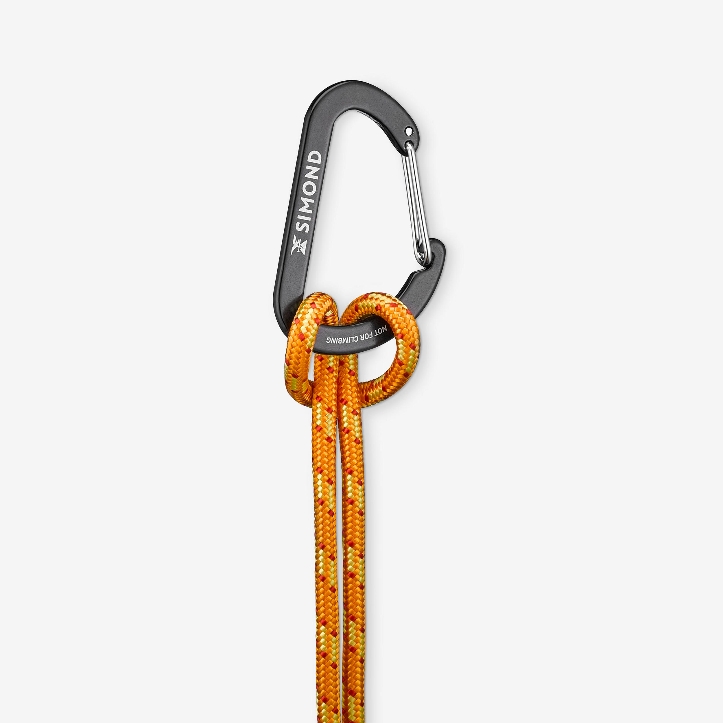 6 mm x 5.5 m - Accessory Carrying Cord for Climbing Orange