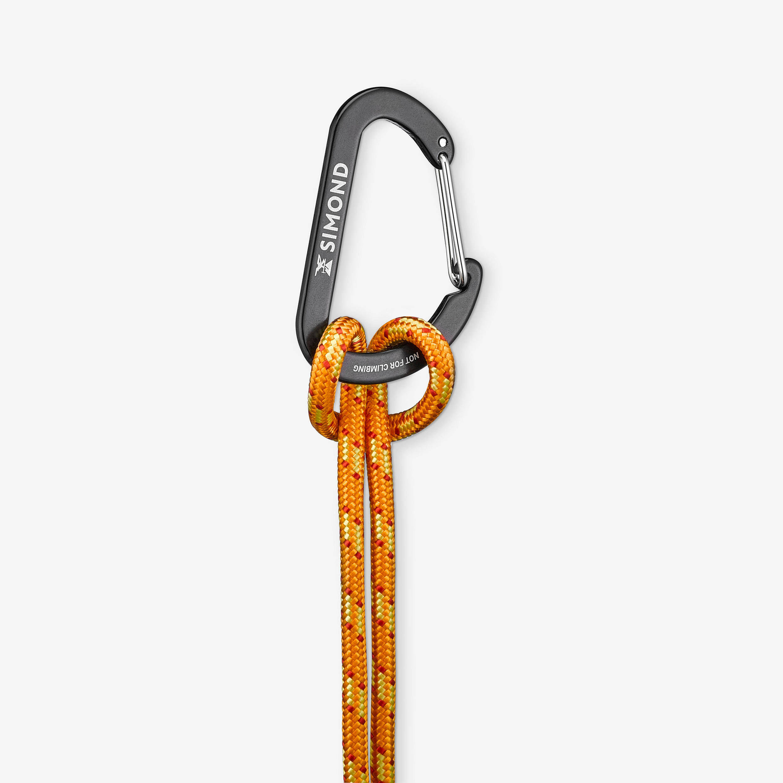 6 mm x 5.5 m - Accessory Carrying Cord for Climbing Orange -  3