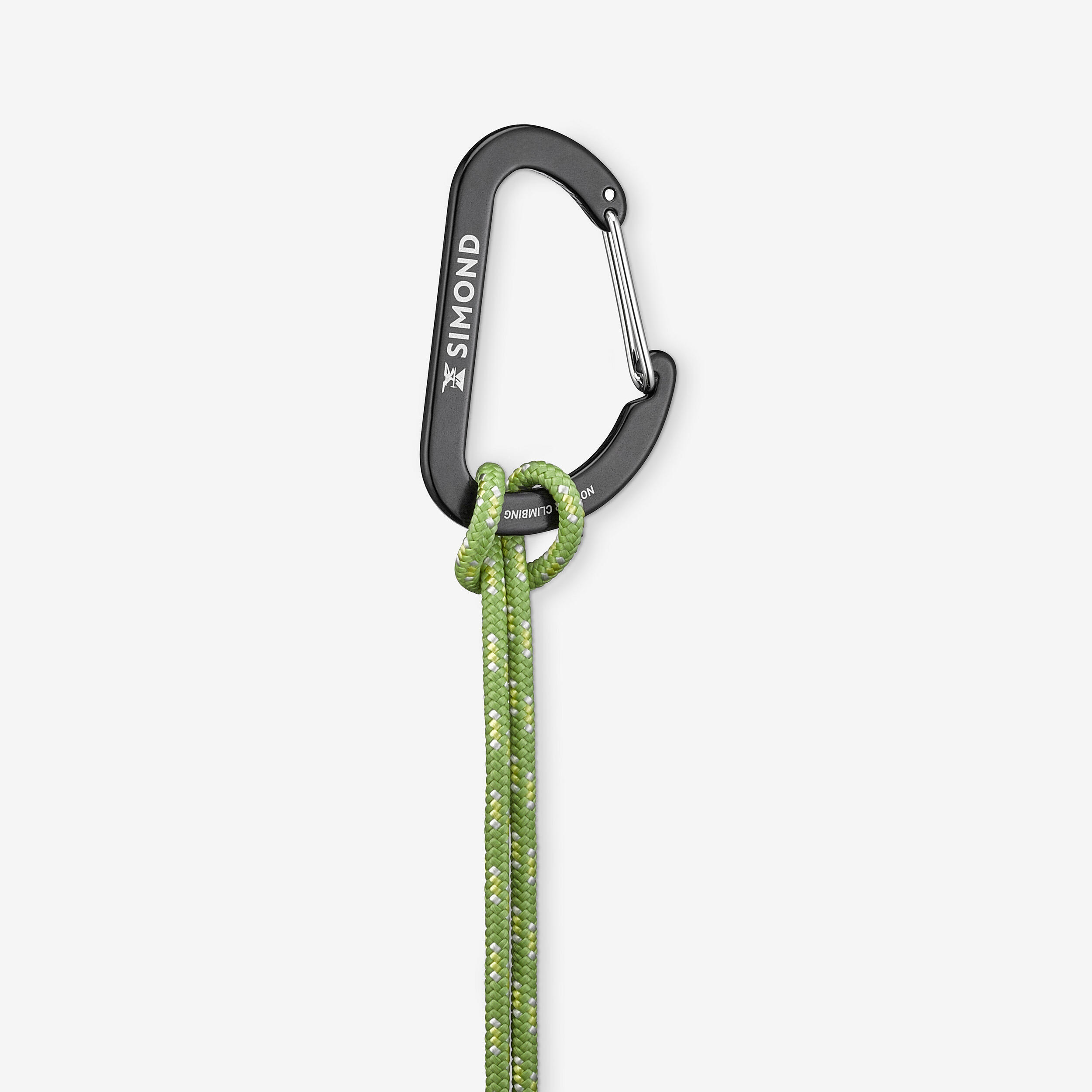 4 mm x 7 m - Accessory Carrying Cord for Climbing Green