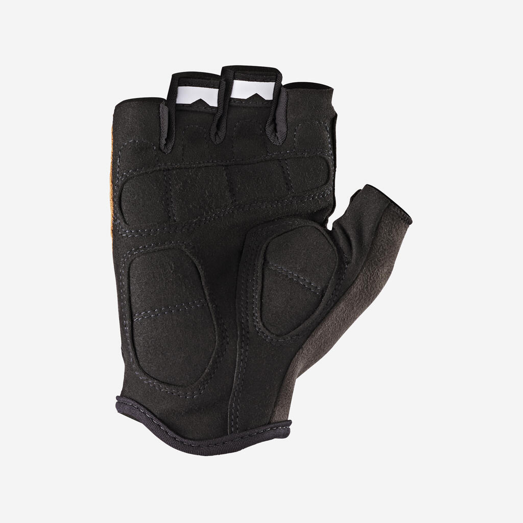 Fahrradhandschuhe 900 braun 