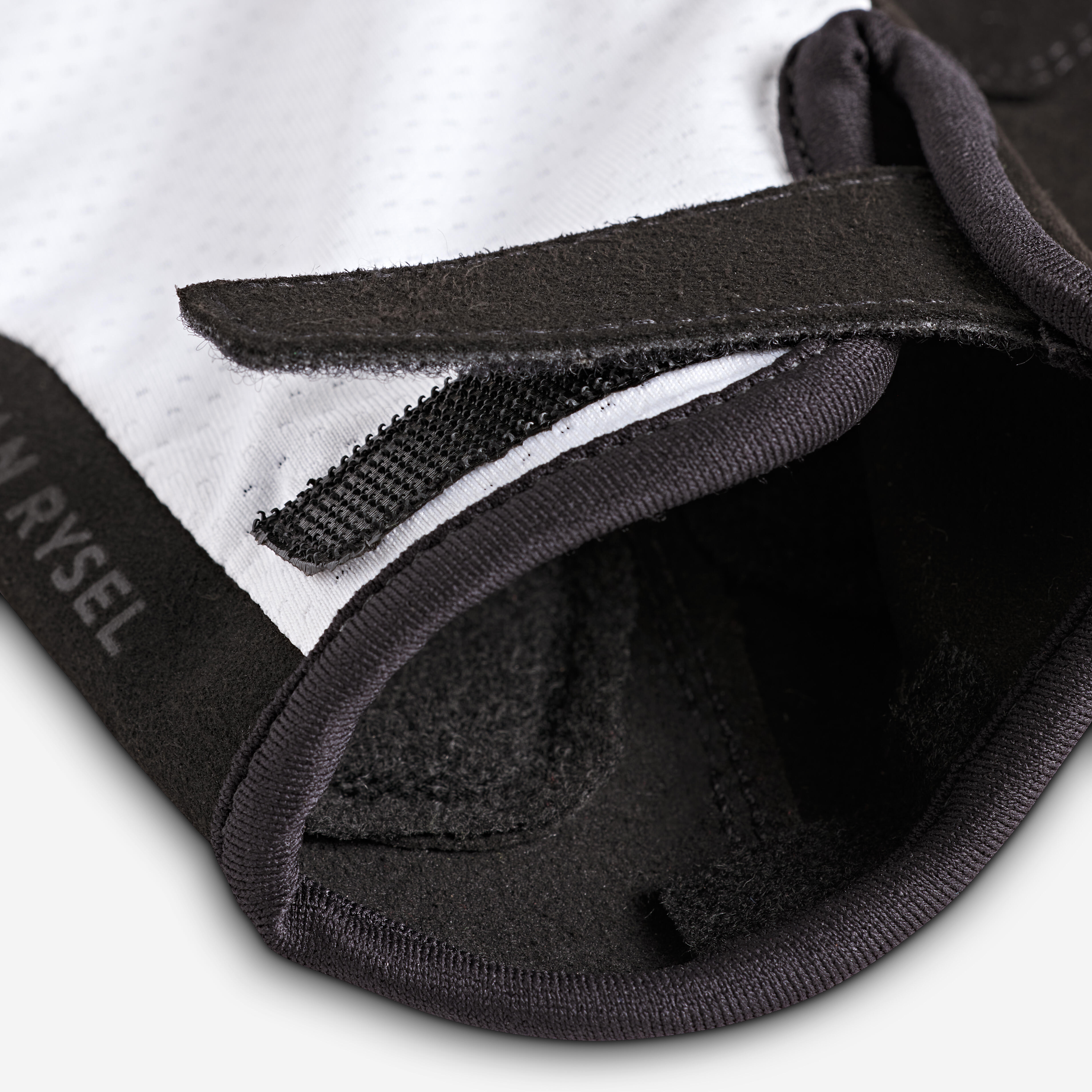 Breathable Anti-Slip Cycling Gloves - 900 White - VAN RYSEL
