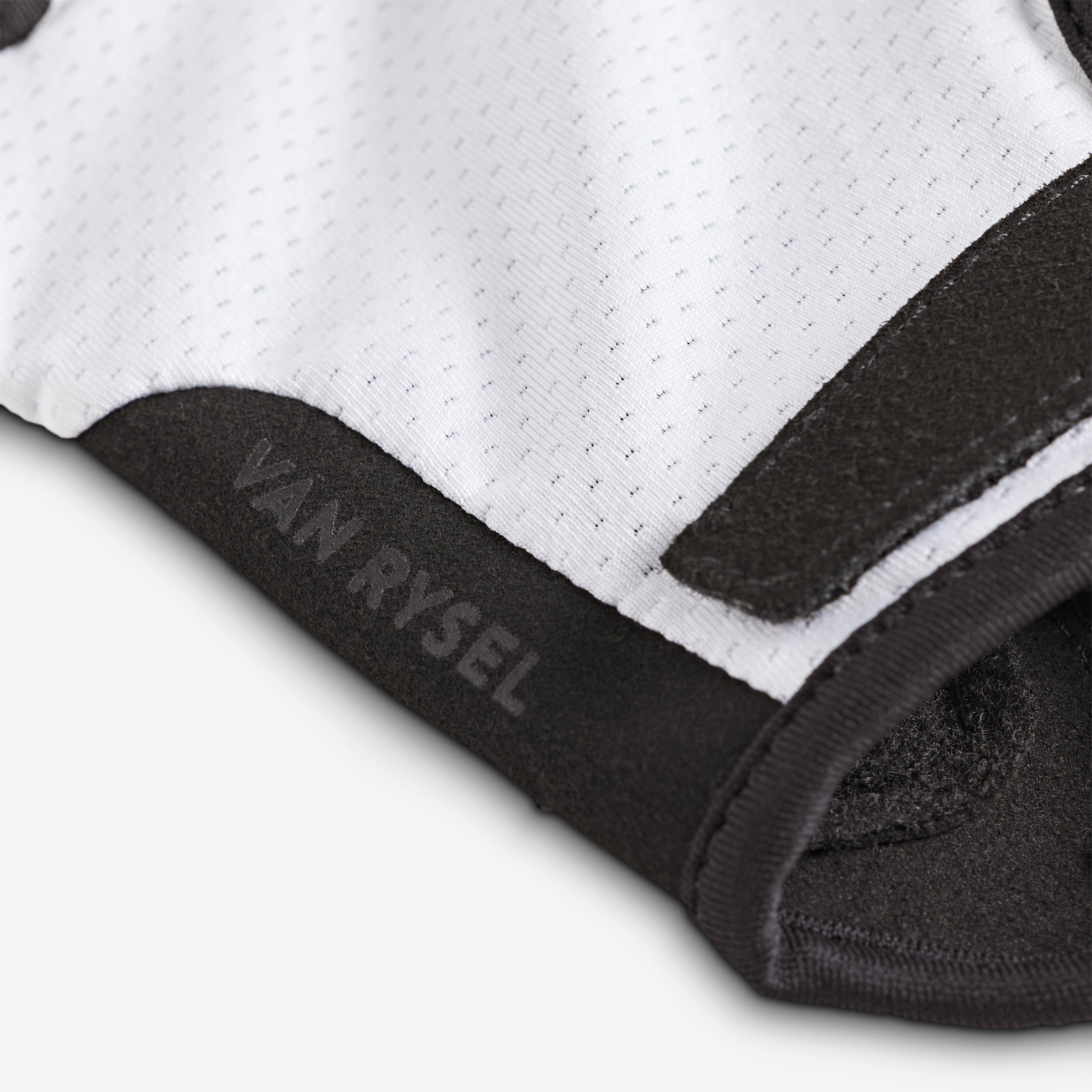 Breathable Anti-Slip Cycling Gloves - 900 White - VAN RYSEL