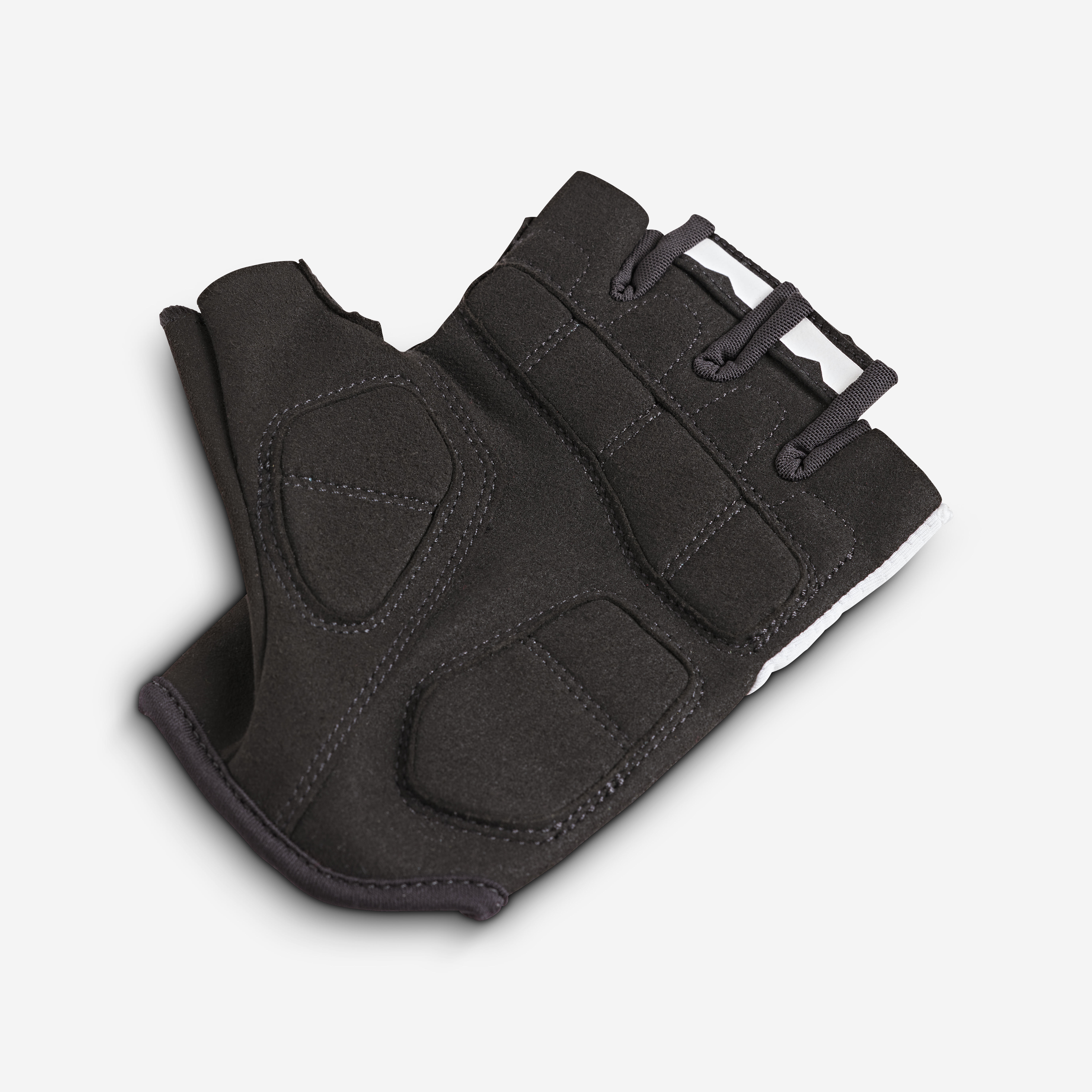 Breathable Anti-Slip Cycling Gloves - 900 White - VAN RYSEL
