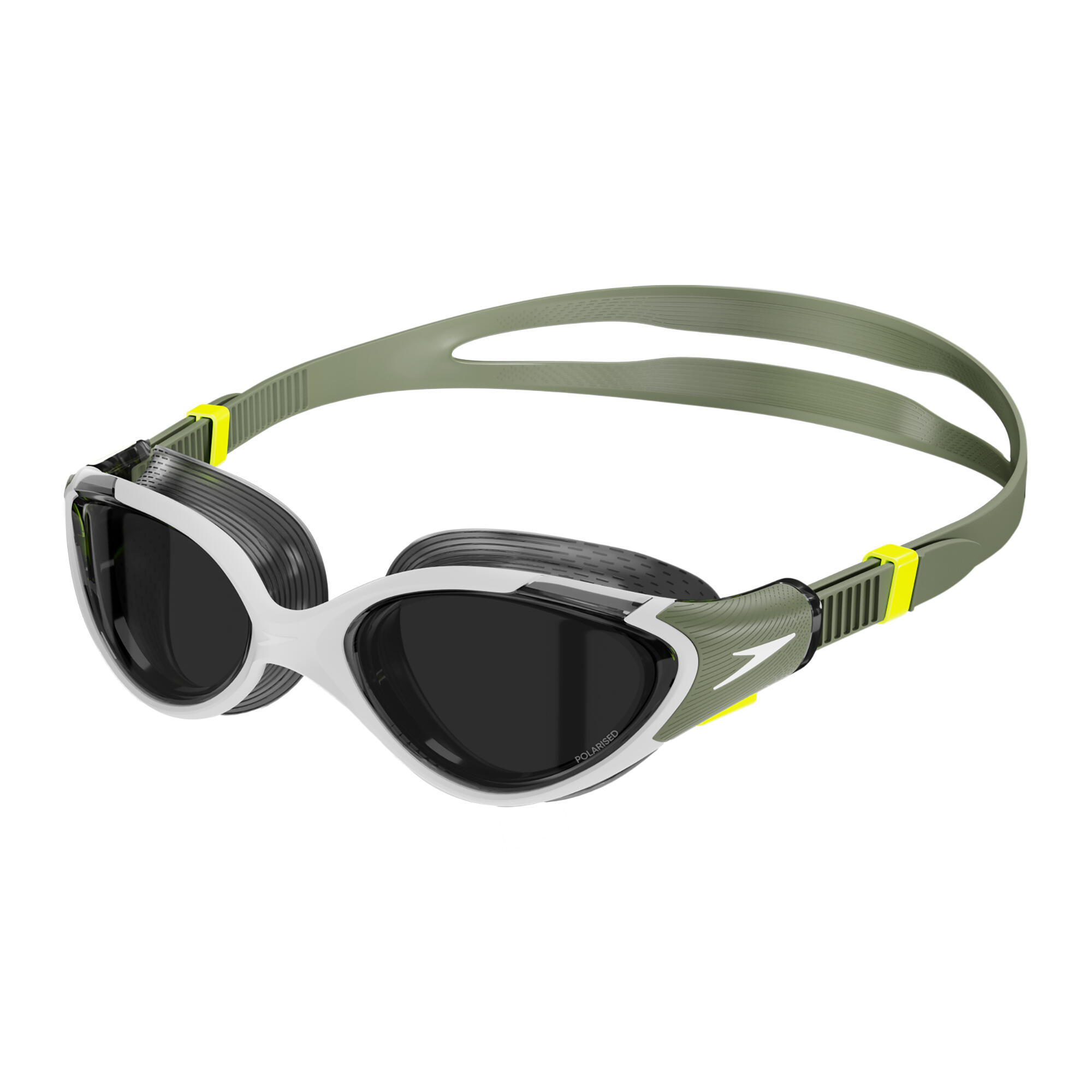 Speedo Women's Biofuse 2.0 Polarized Goggle - Green/White