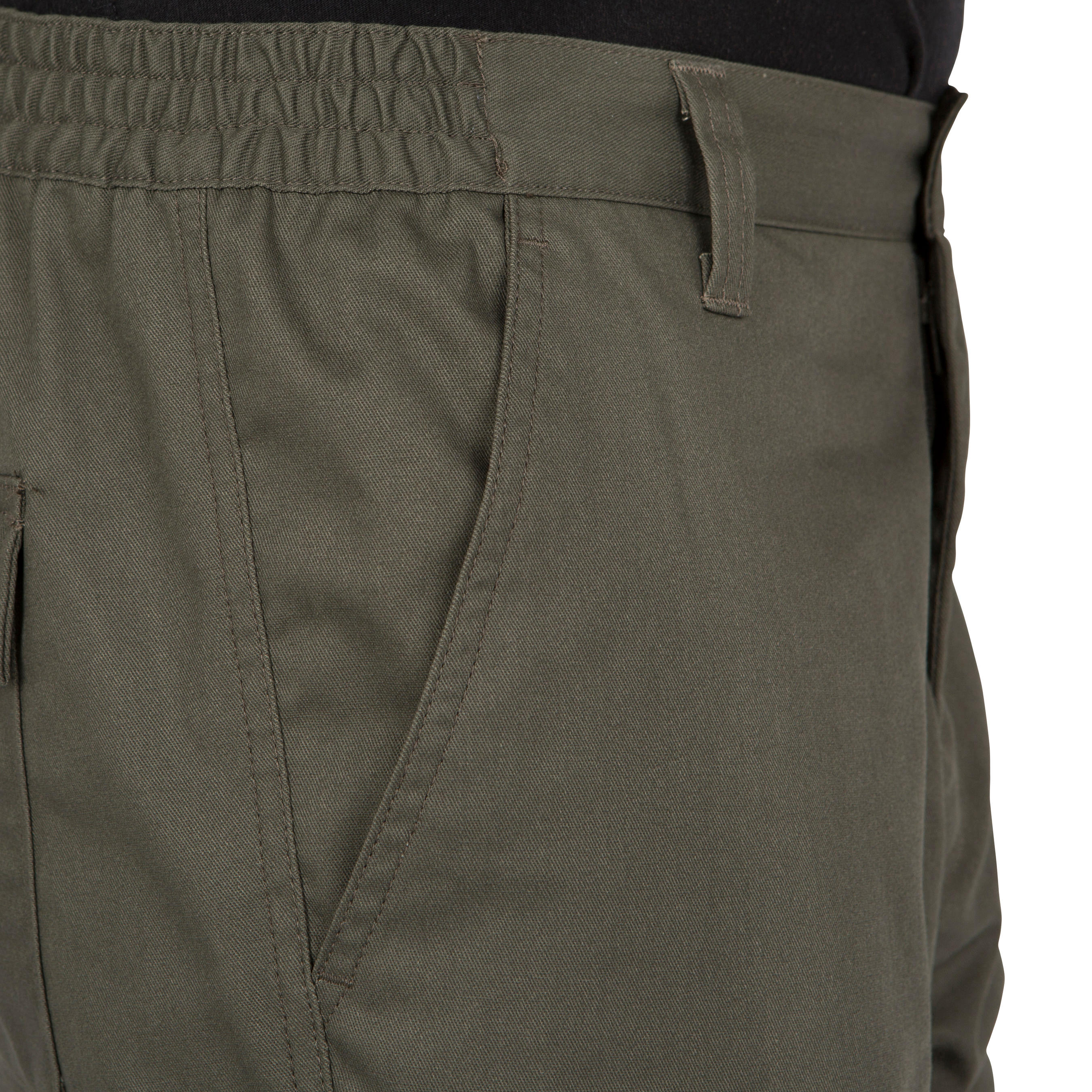 RESISTANT CARGO TROUSERS STEPPE 300 GREEN 4/6
