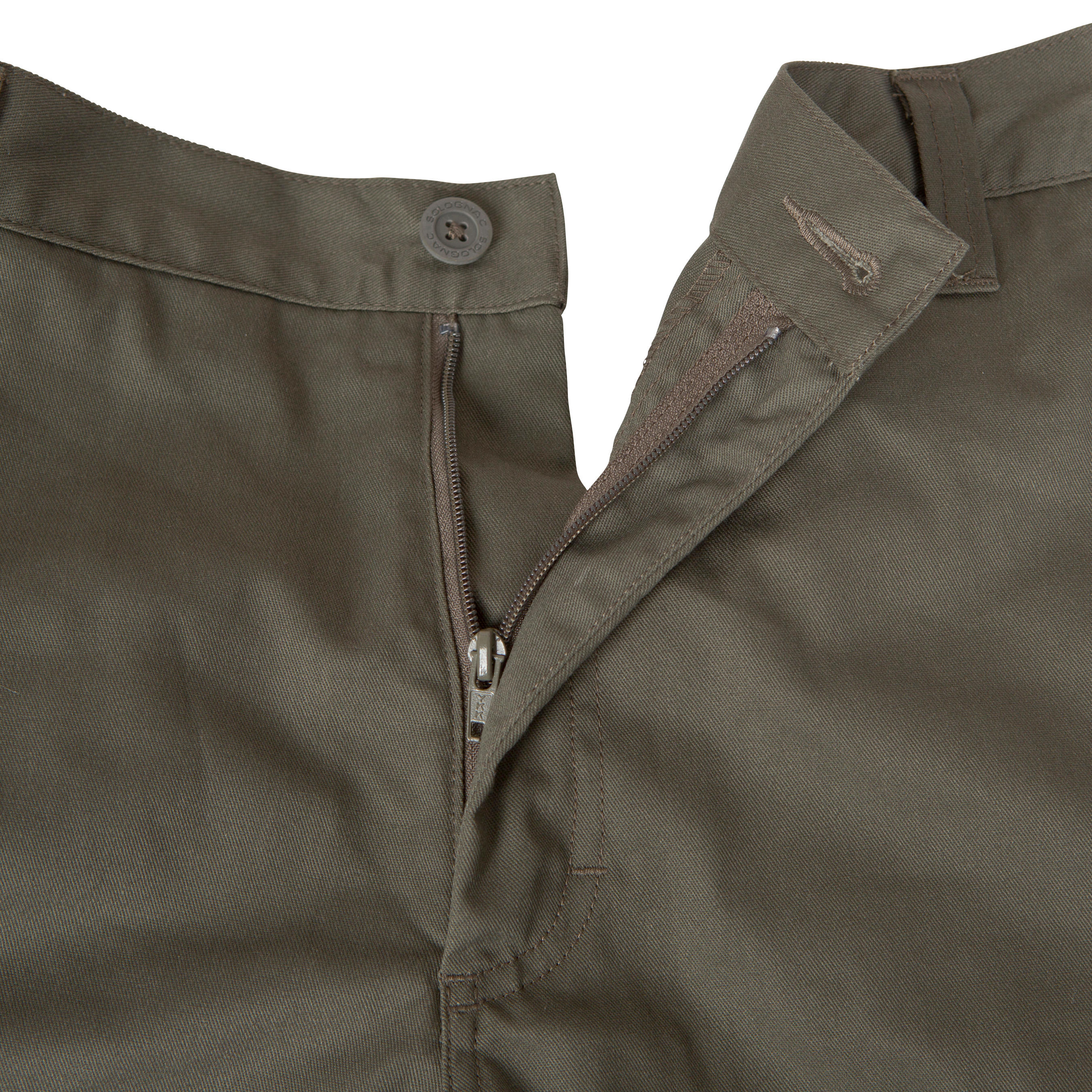 RESISTANT CARGO TROUSERS STEPPE 300 GREEN 3/6