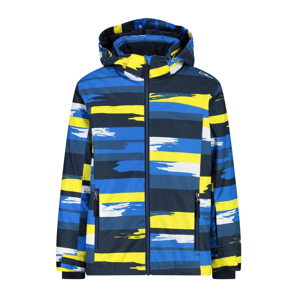 Kurtka narciarska dla dzieci CMP Blue Yellow 39W1924/04ZU