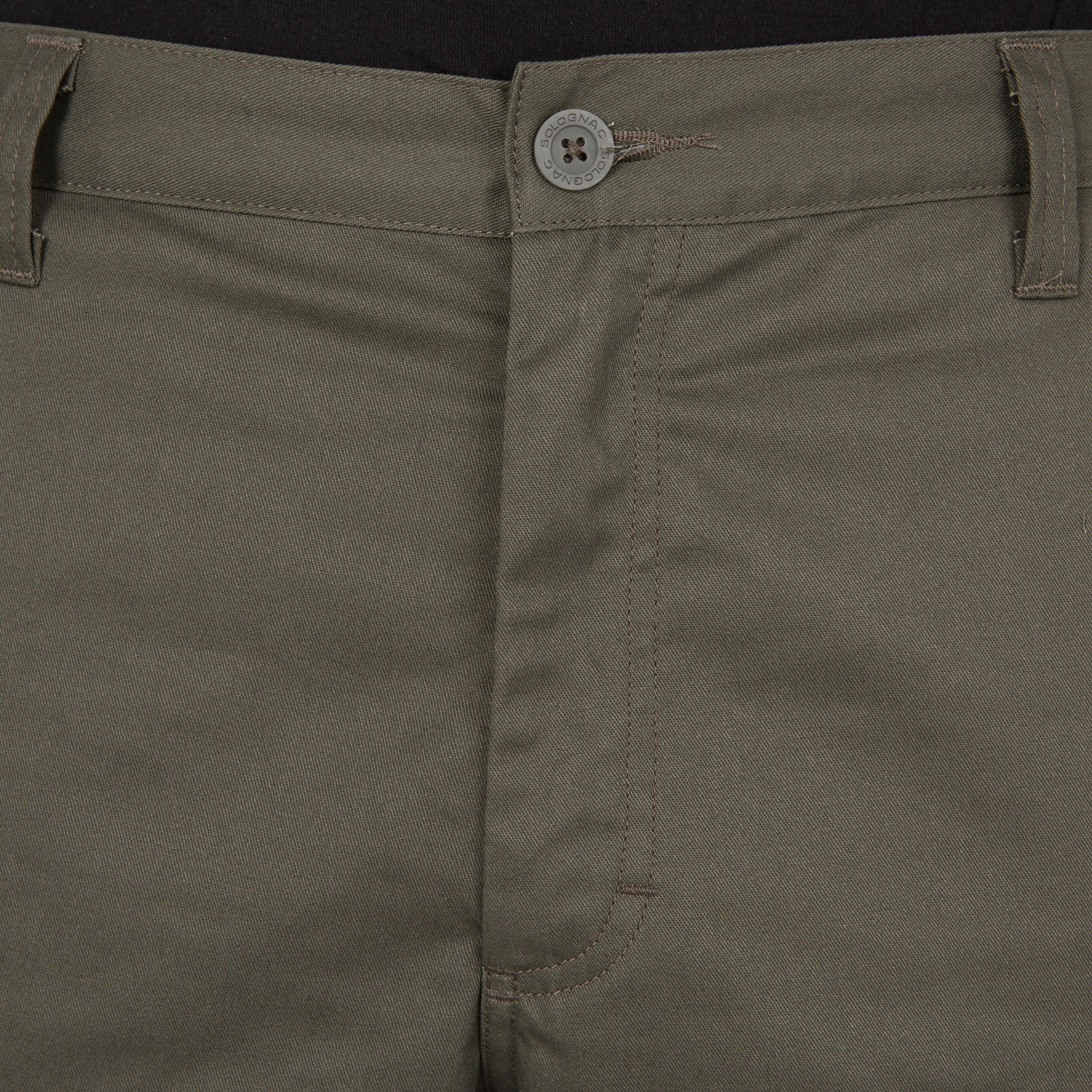 RESISTANT CARGO TROUSERS STEPPE 300 GREEN 2/6