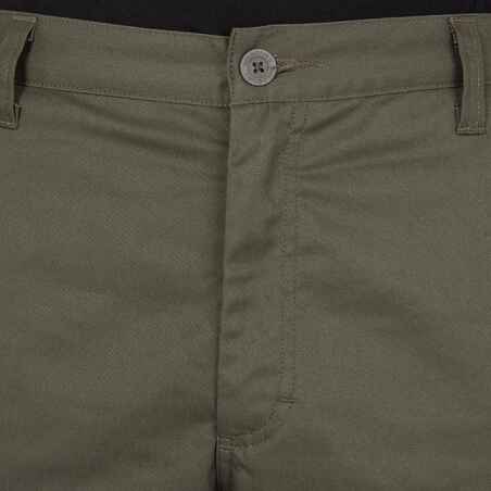 RESISTANT CARGO TROUSERS STEPPE 300 GREEN