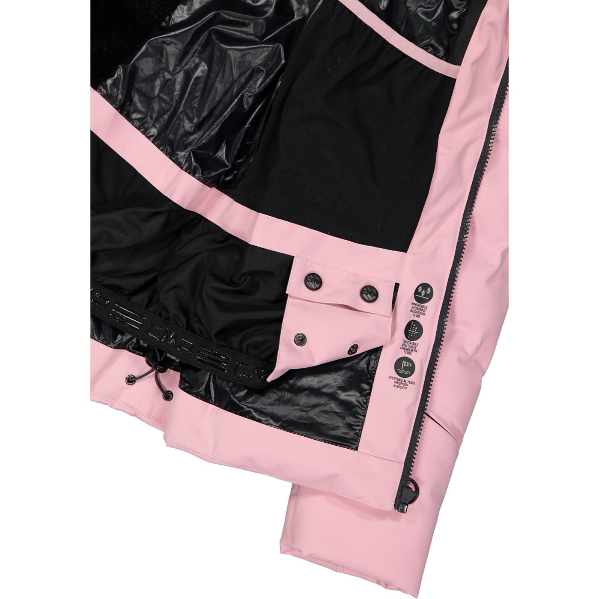 Kurtka narciarska damska CMP Pink 34W4406/B309 5/5