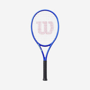 Raqueta tenis adulto - Wilson Ultra 100 V5 azul 300 g sin encordar.