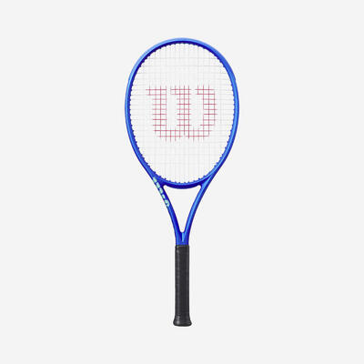 Tennisracket voor volwassenen ultra 100 v5 onbespannen blauw 300 gram