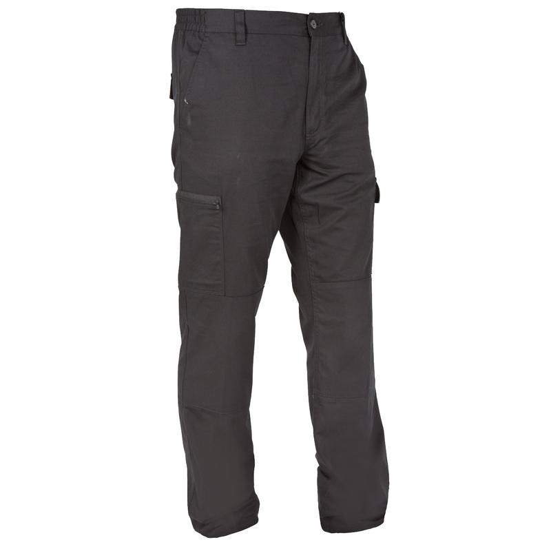 Pantalon chasse Steppe 300 noir Pantalon chasse Steppe 300 noir