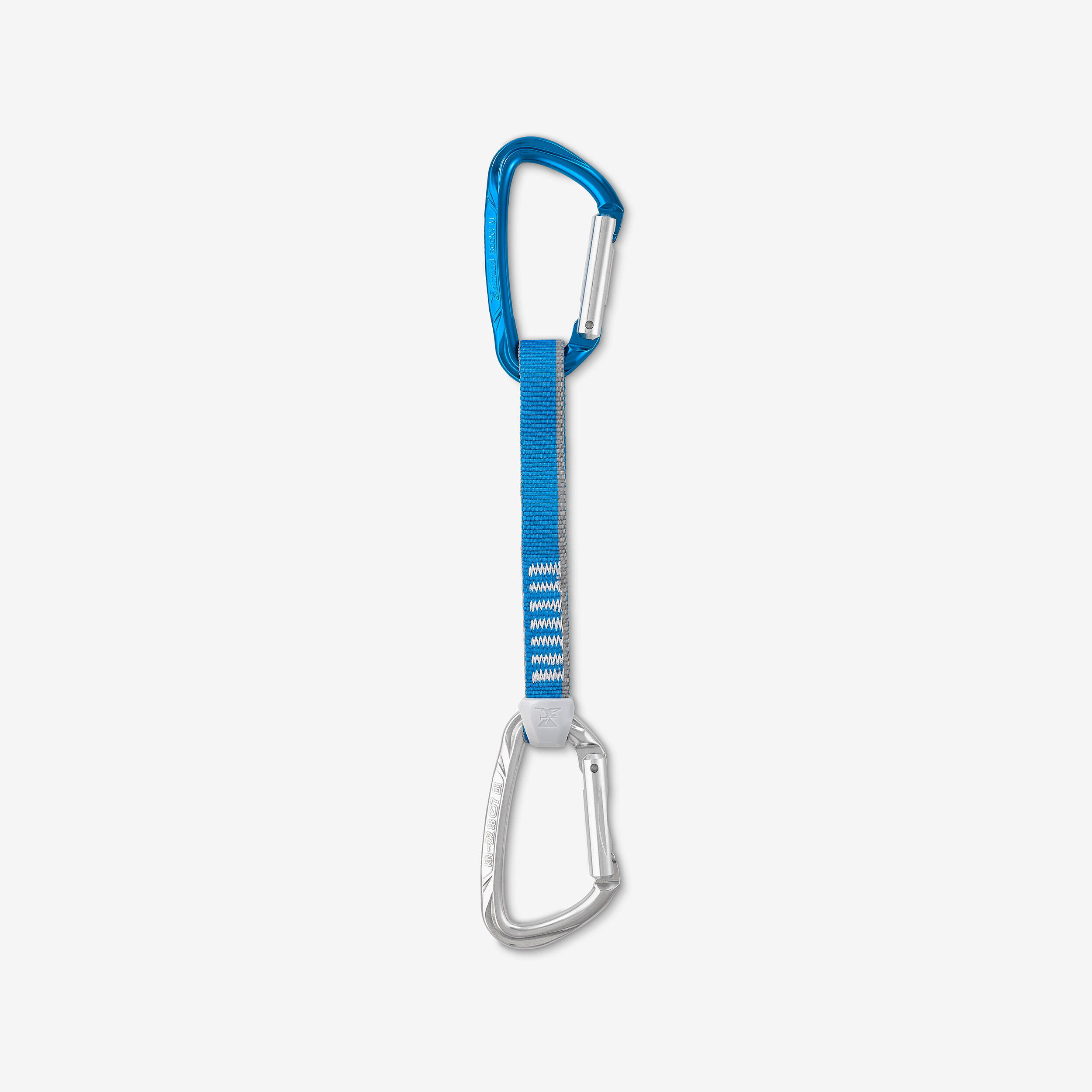 CLIMBING AND MOUNTAINEERING QUICKDRAW -KLIMB M 17 CM GREY