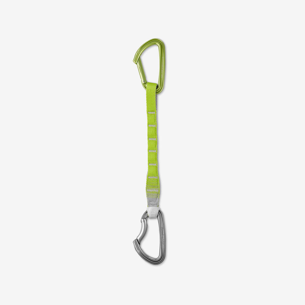 Sistem vponk za plezanje in gorništvo QUICKDRAW EDGE (25 cm)