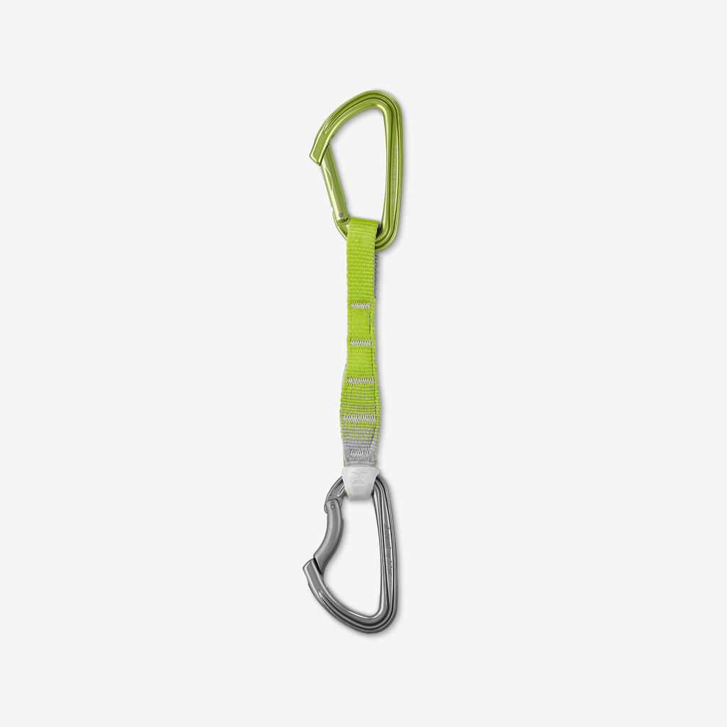 Sistem vponk za plezanje in gorništvo QUICKDRAW EDGE (19 cm)