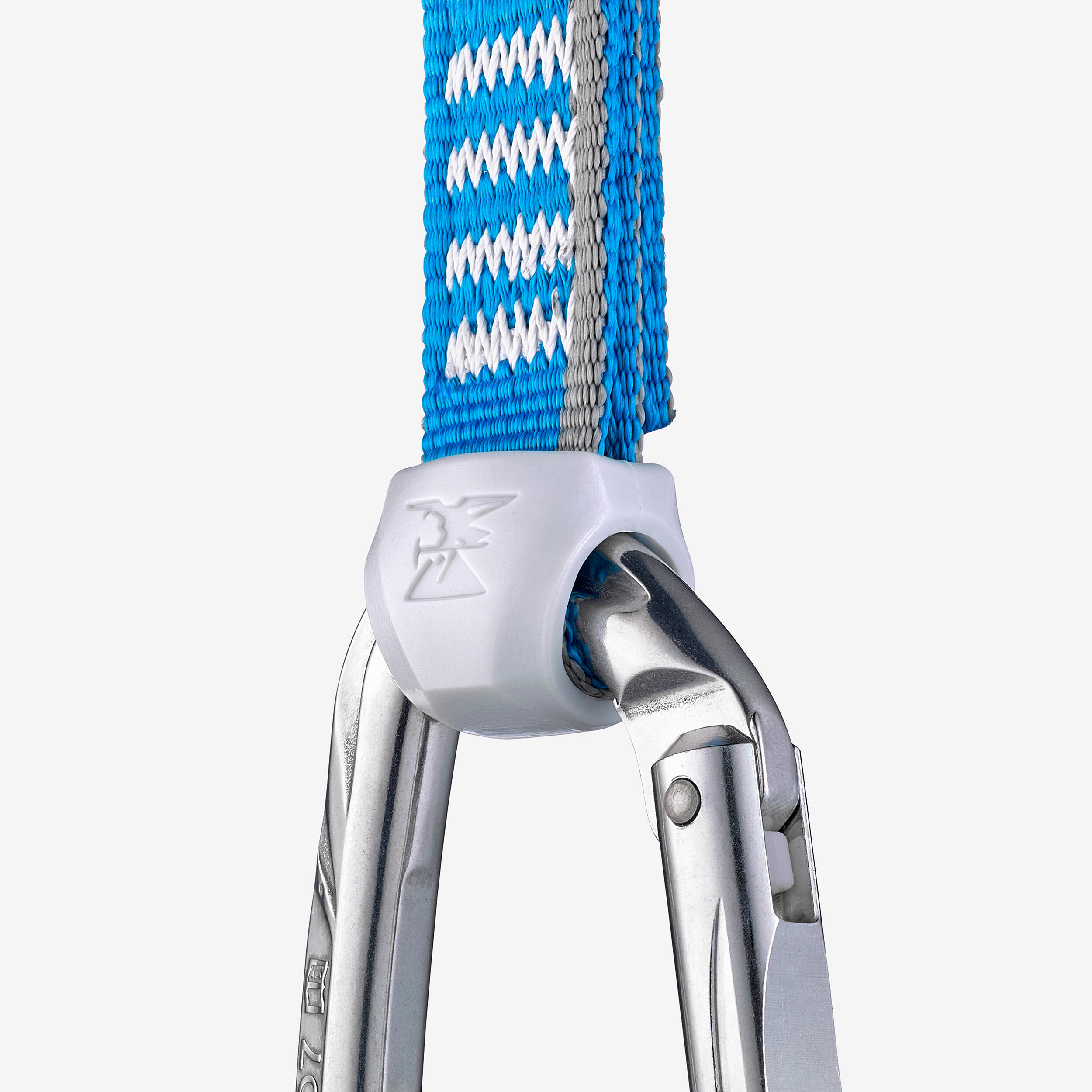 17 cm Climbing/Mountaineering Quickdraw - Klimb M Grey - SIMOND