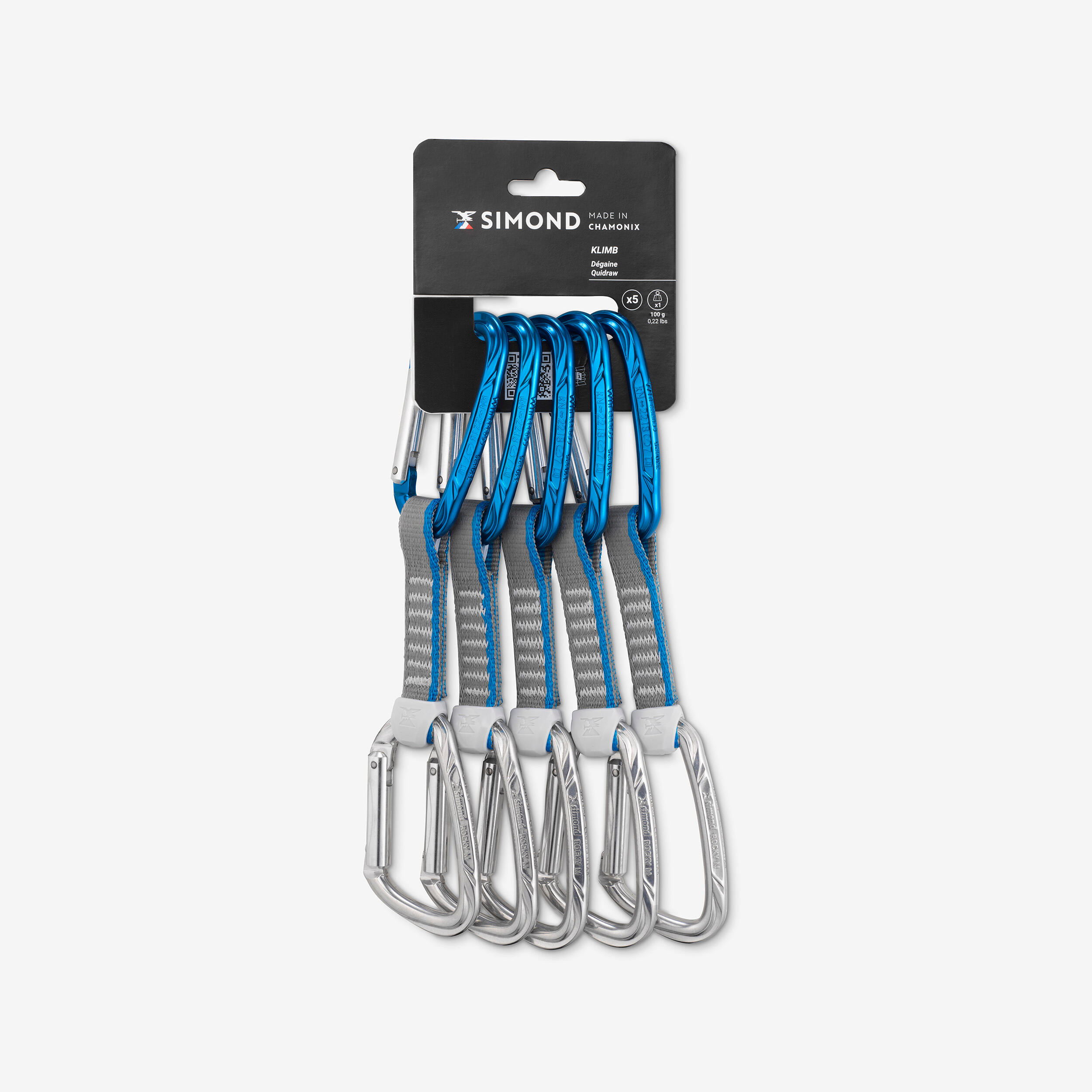 Mountaineering Quickdraws - Klimb 5 pack - SIMOND