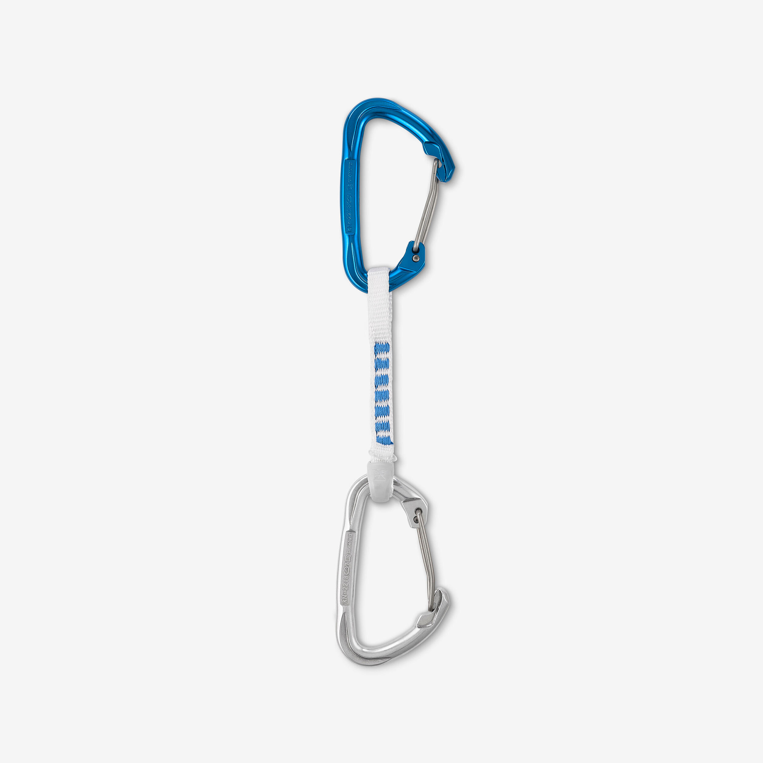 Climbing and Mountaineering Lightweight Quickdraw - Alpinism 11 cm