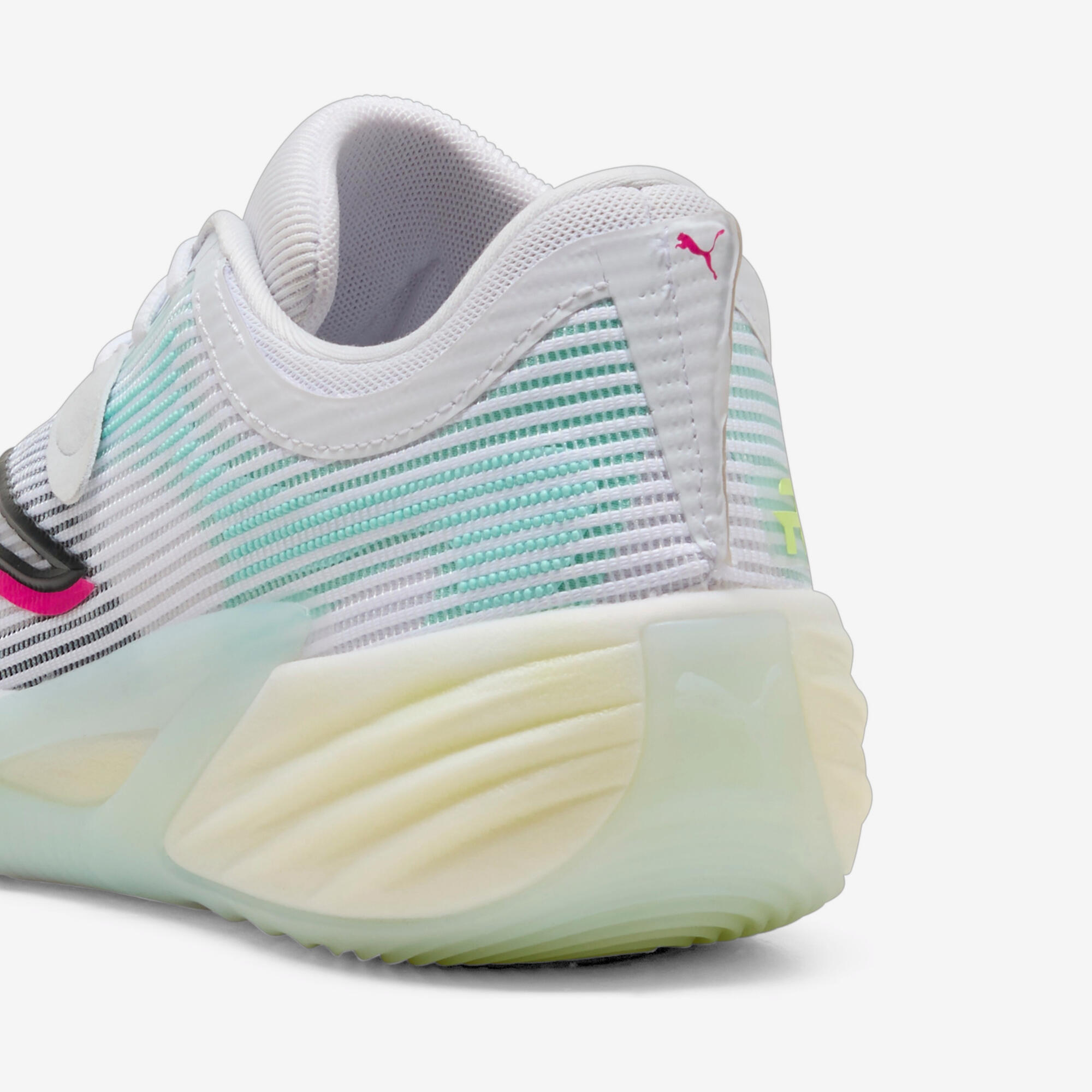 Scarpe basket adulto Puma ALL PRO NITRO 2 bianco-verde 6/9