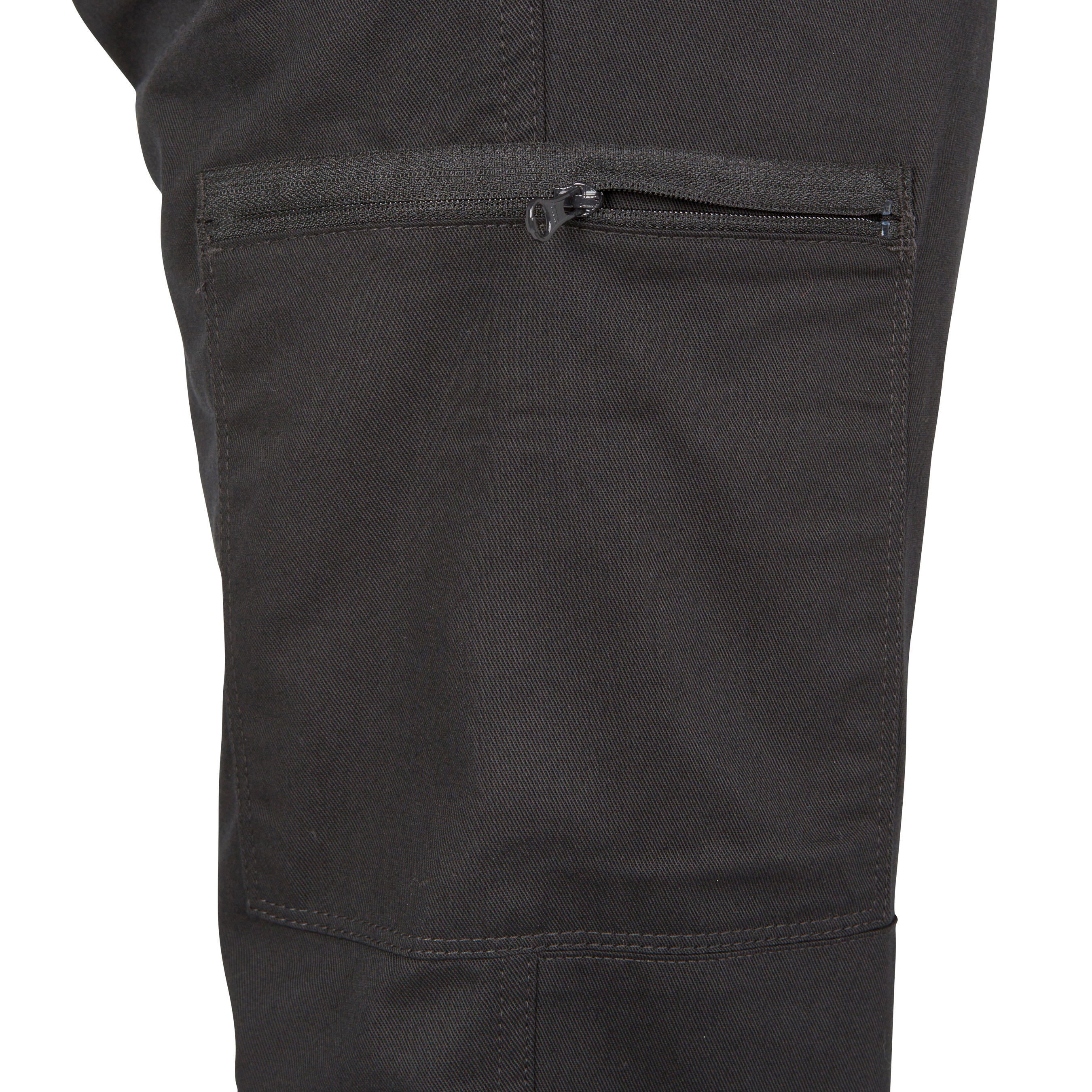 RESISTANT CARGO TROUSERS STEPPE 300 BLACK 4/6