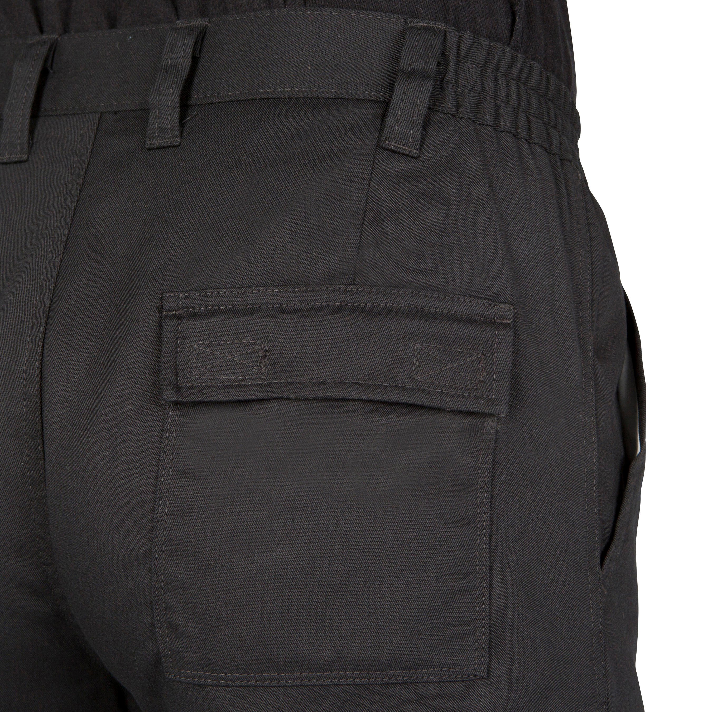 RESISTANT CARGO TROUSERS STEPPE 300 BLACK 5/6