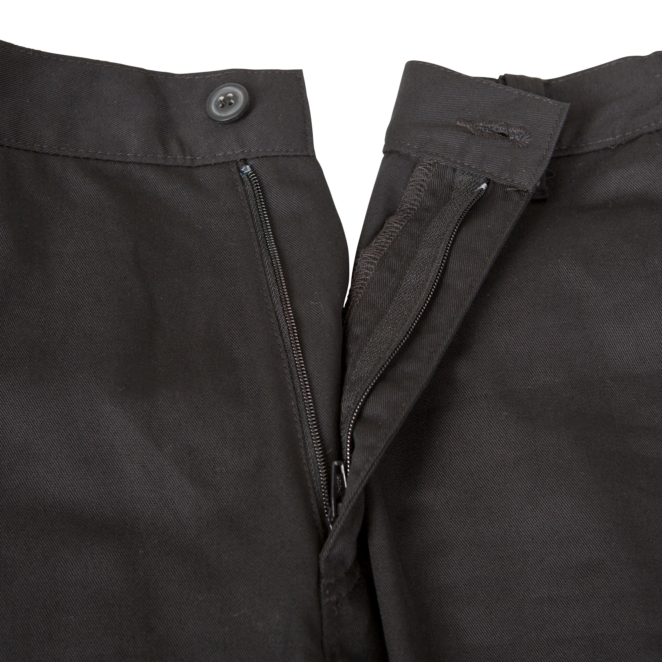 RESISTANT CARGO TROUSERS STEPPE 300 BLACK 3/6