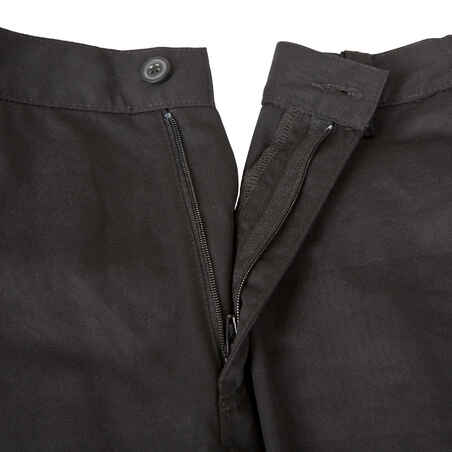 Steppe 300 Hunting Trousers Long Pants Black - Solognac