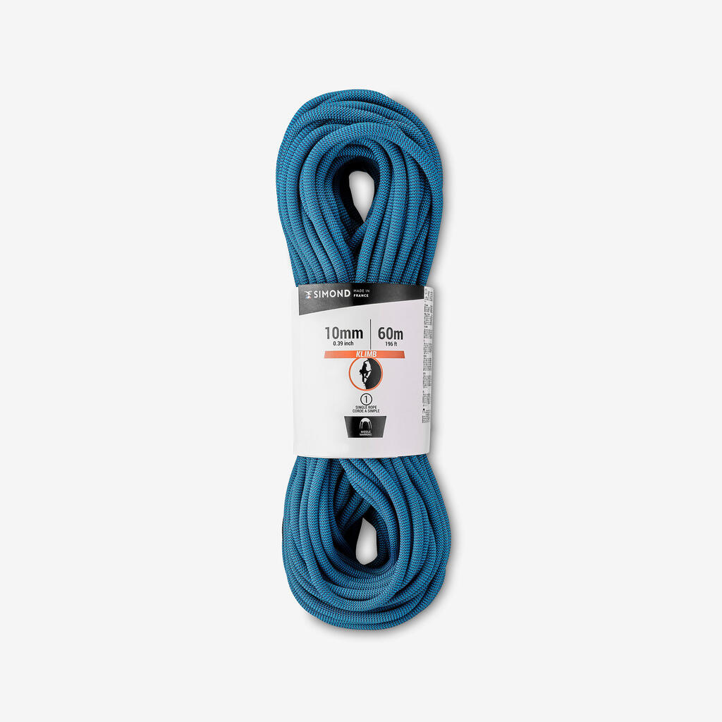 10 mm CLIMB ROPE - KLIMB 60 METRES