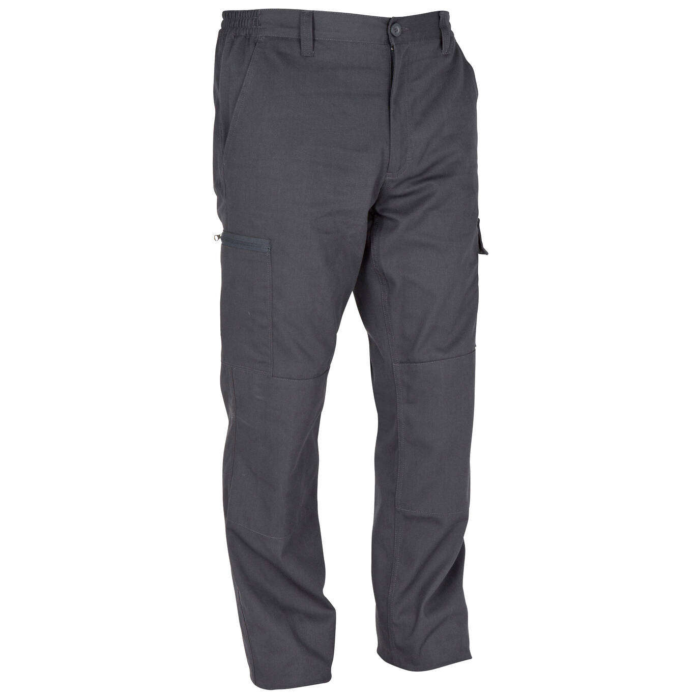 Pantalon Chino Homme Regular-Noir Long Pantalons Cargo Noir Sport